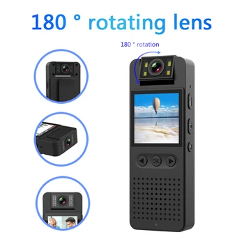 1080P aukštos raiškos naktinio matymo mini WiFi hotspot kamera mini sporto mini kamera, lauko kamera, teisėsaugos diktofonas