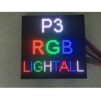 p3 192x192mm 64x64 modulis led pikselių 3mm SMD2121 led modulis 1/32 nuskaitymo LED ekranas, kad Kinijoje